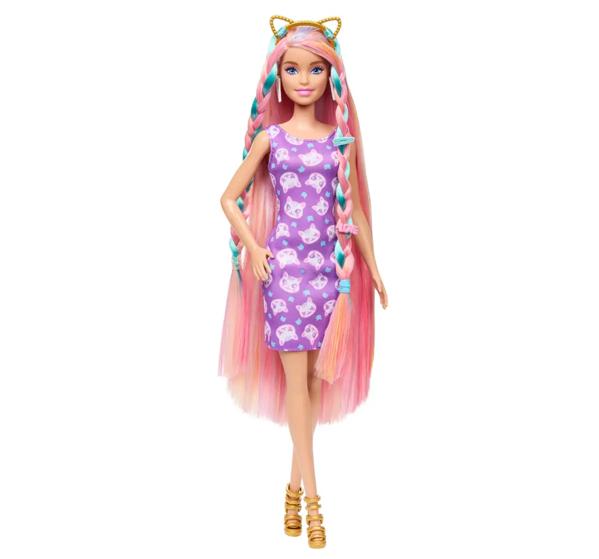 Barbie Totally Hair Doll, Assorted, 3Y+, Multicolour