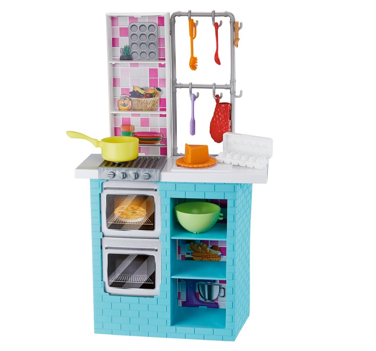 Barbie Kitchen Playset, 3Y+, Multicolour