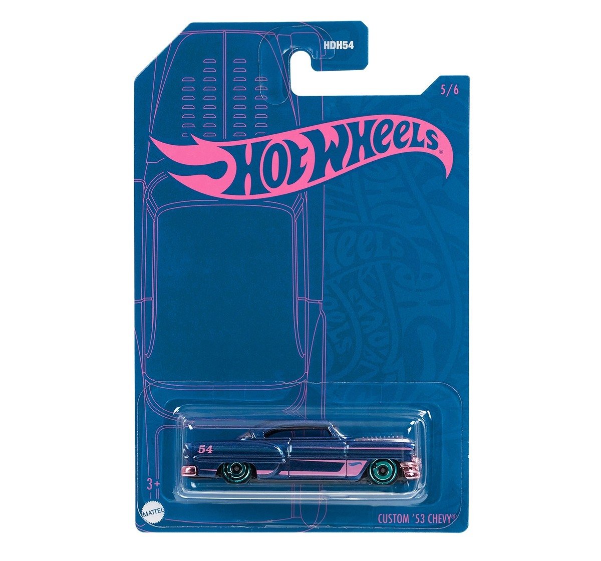 Hot Wheels Pearl And Chrome, Assorted, 3Y+, Multicolour