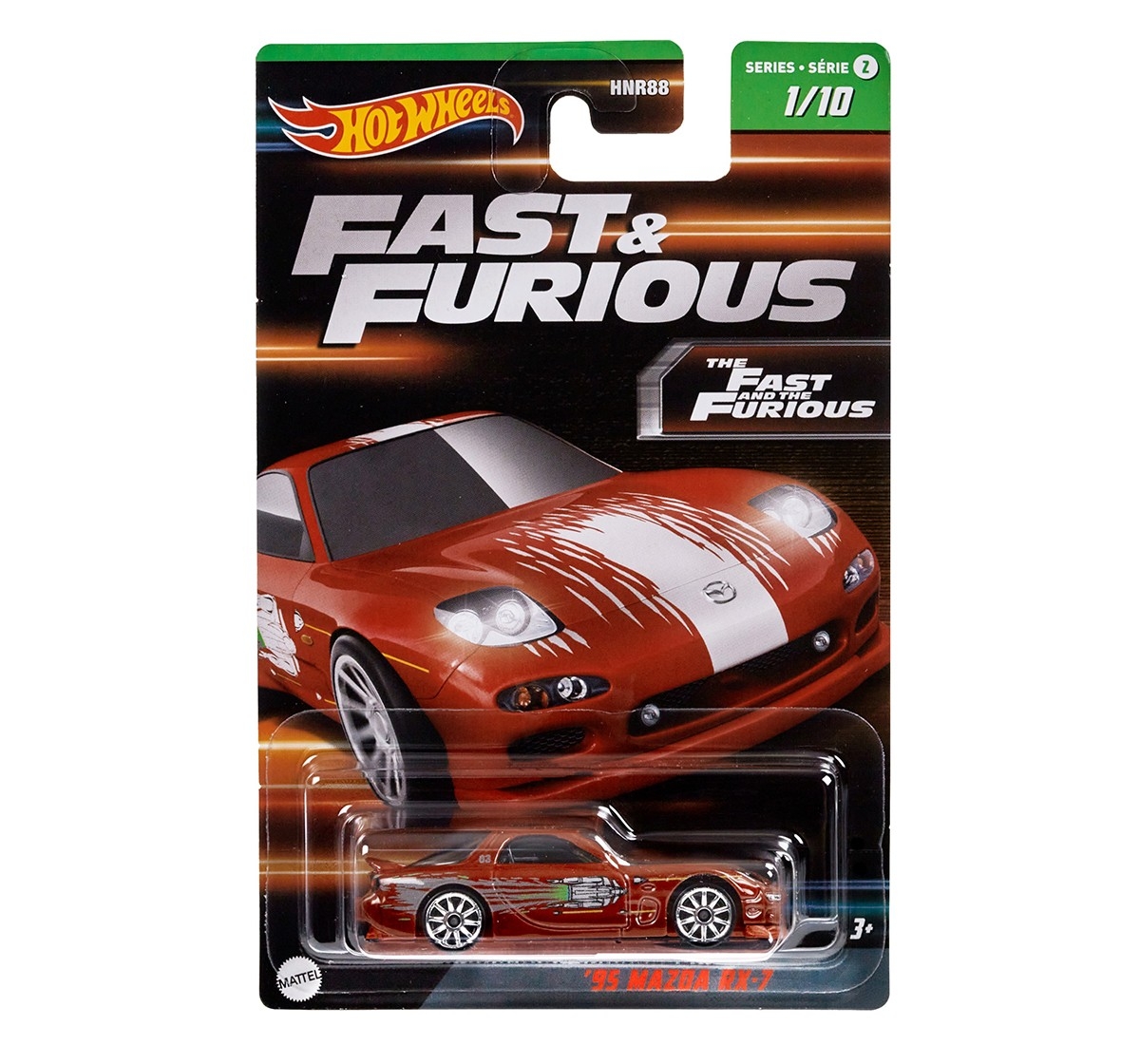 Hot Wheels Fast And Furious, Assorted, 3Y+, Multicolour