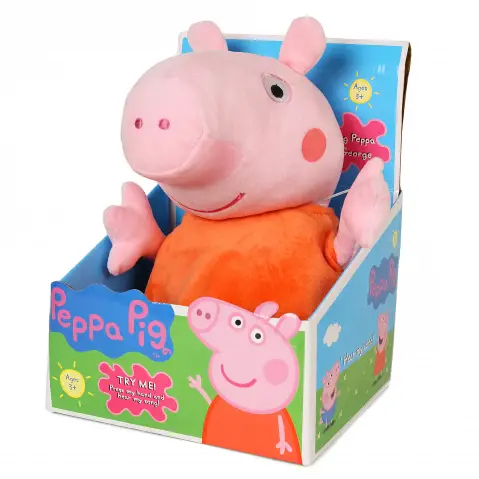 Mirada Musical Peppa Pig, 3Y+, Pink, 38cm