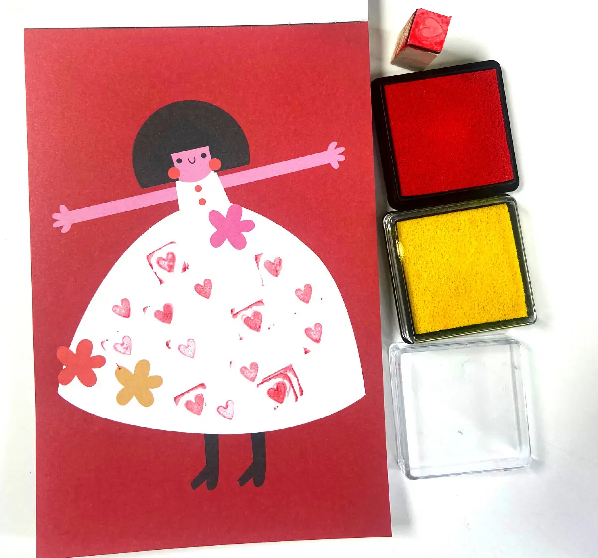 Scoobies Stamp Paint Art Set Multicolour, 4Y+