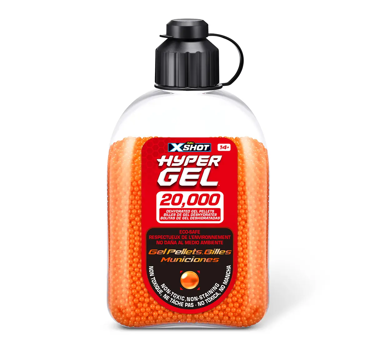 X-shot Hyper Gel Gellet Refill 20k Pcs, 14Y+, Red