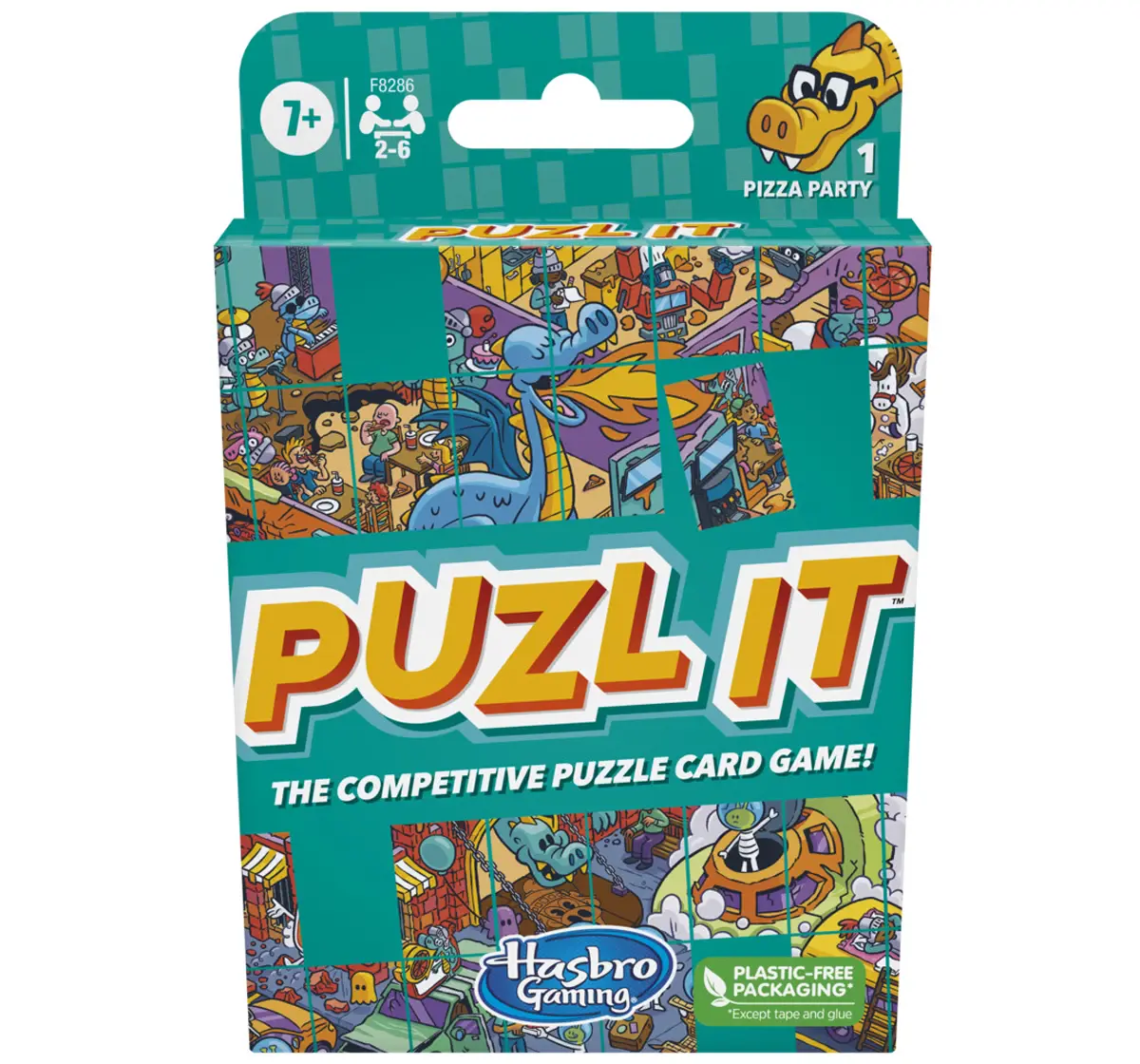 Hasbro Gaming Puzzle It Game Puzzle Card Game, 7Y+