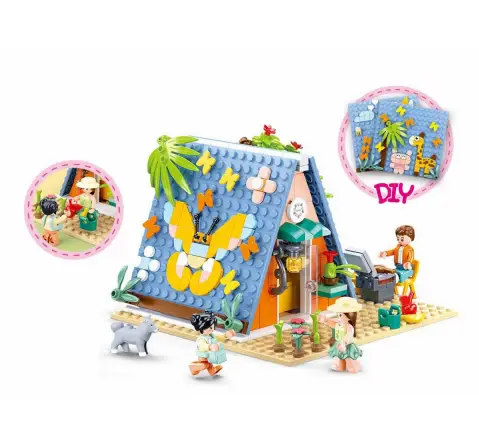 Playzu Building Blocks Battleship main image 1