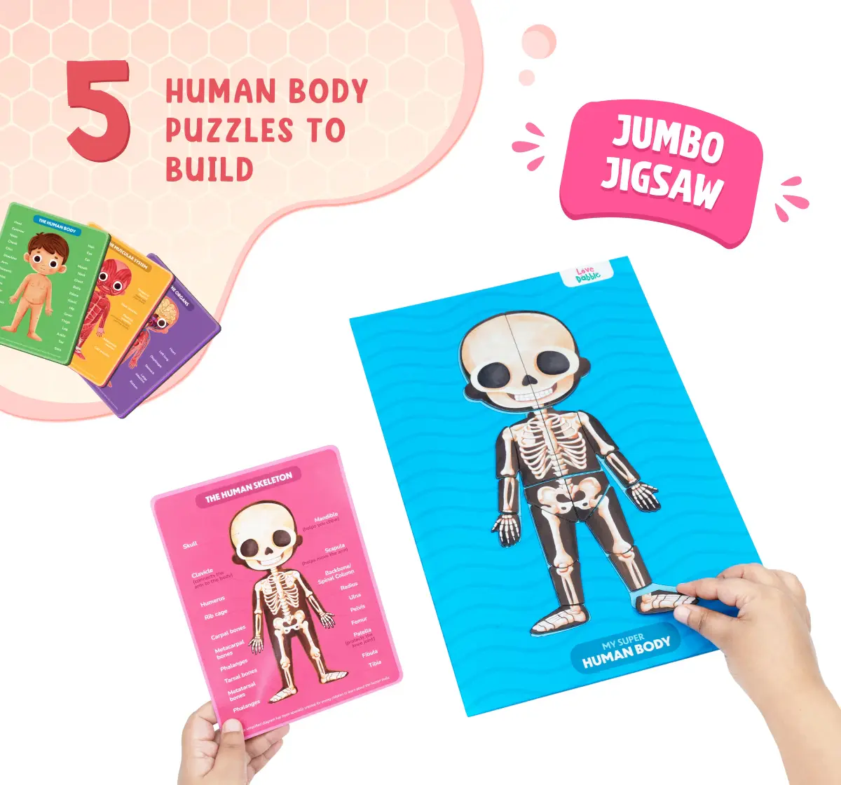 Bloomingo Human Body Puzzle, 5Y+