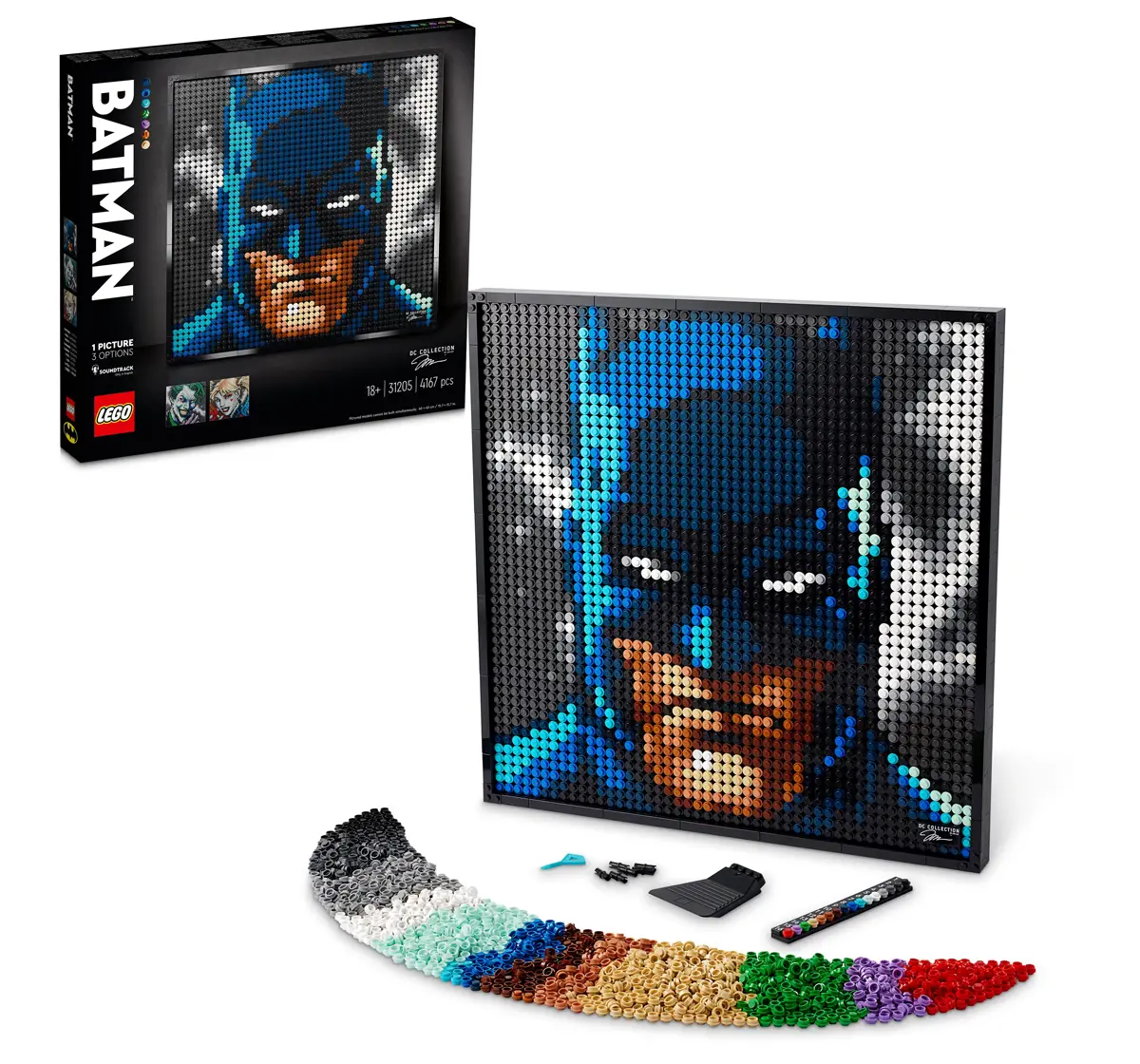 LEGO Art Jim Lee Batman Collection 31205 Building Kit (4,167 Pieces)