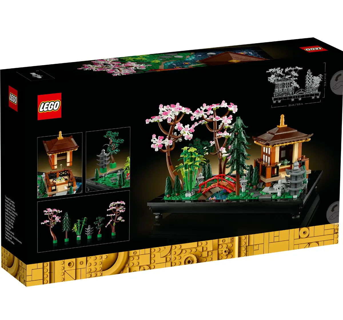 LEGO Icons Tranquil Garden 10315 Building Kit for Adults (1,363 Pieces), 18Y+