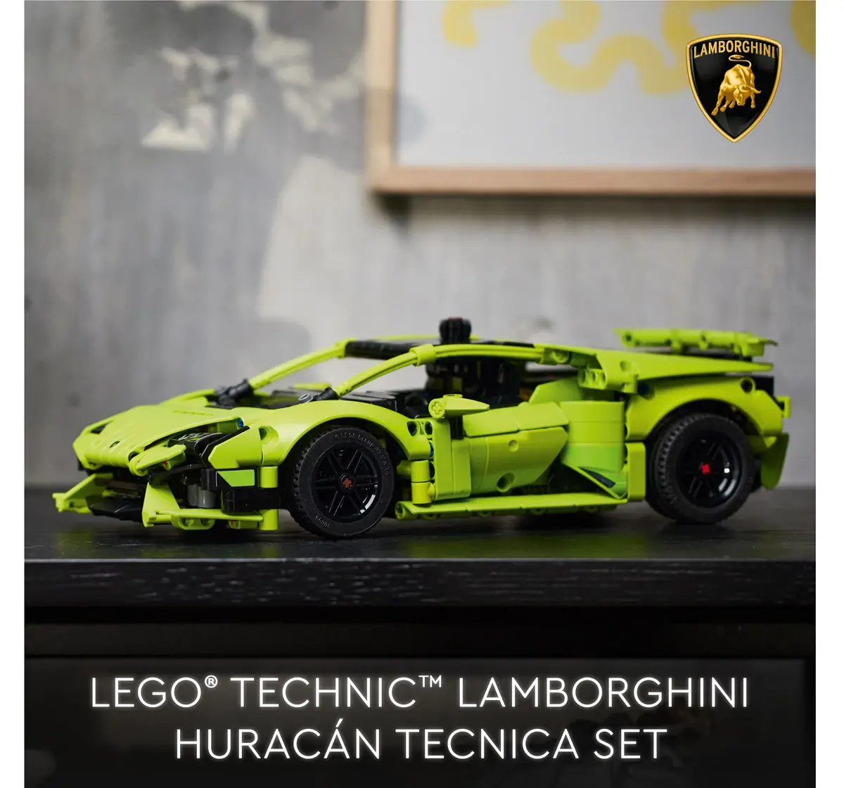 LEGO Technic Lamborghini Huracn Tecnica 42161 Building Toy Set (806 Pieces), 9Y+