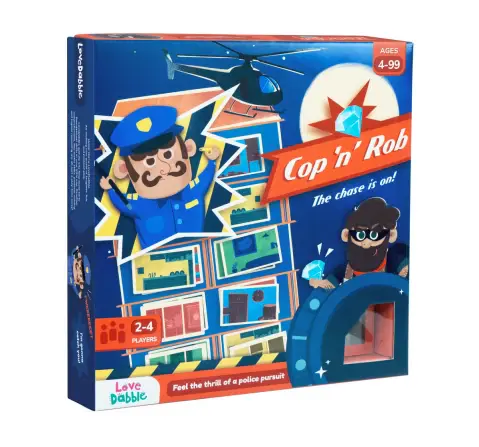 Bloomingo Cop N Rob Board Game, 4Y+