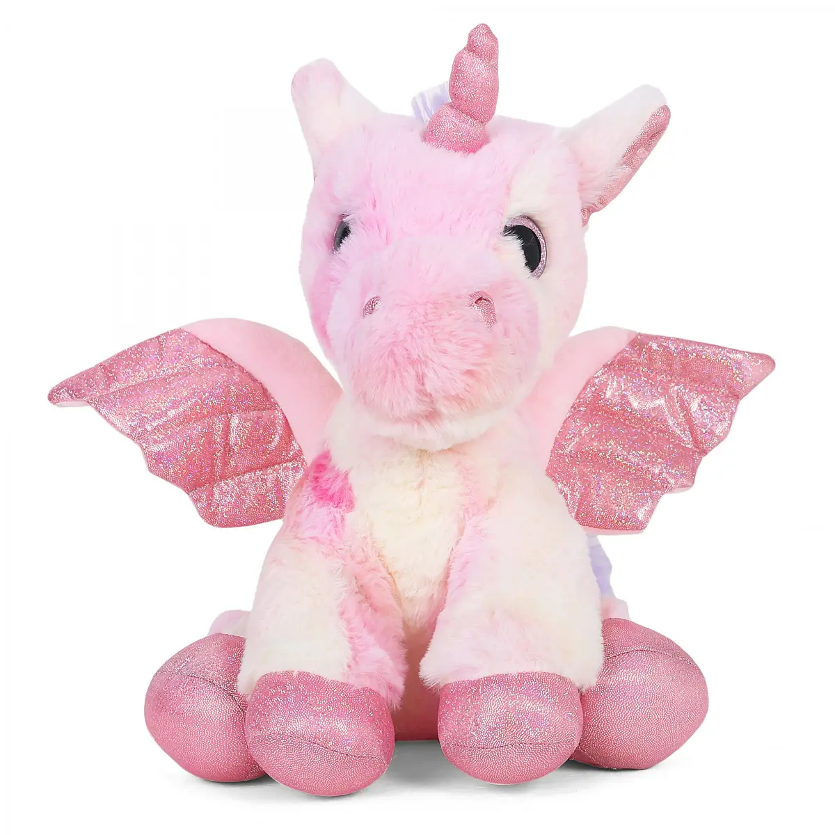 Fuzzbuzz Unicorn Soft Toy with Wings, 30cm, 3Y+, Multicolour