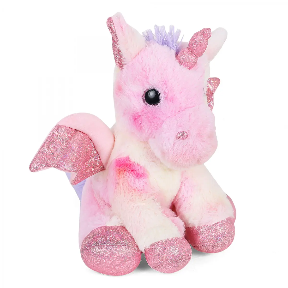 Fuzzbuzz Unicorn Soft Toy with Wings, 30cm, 3Y+, Multicolour