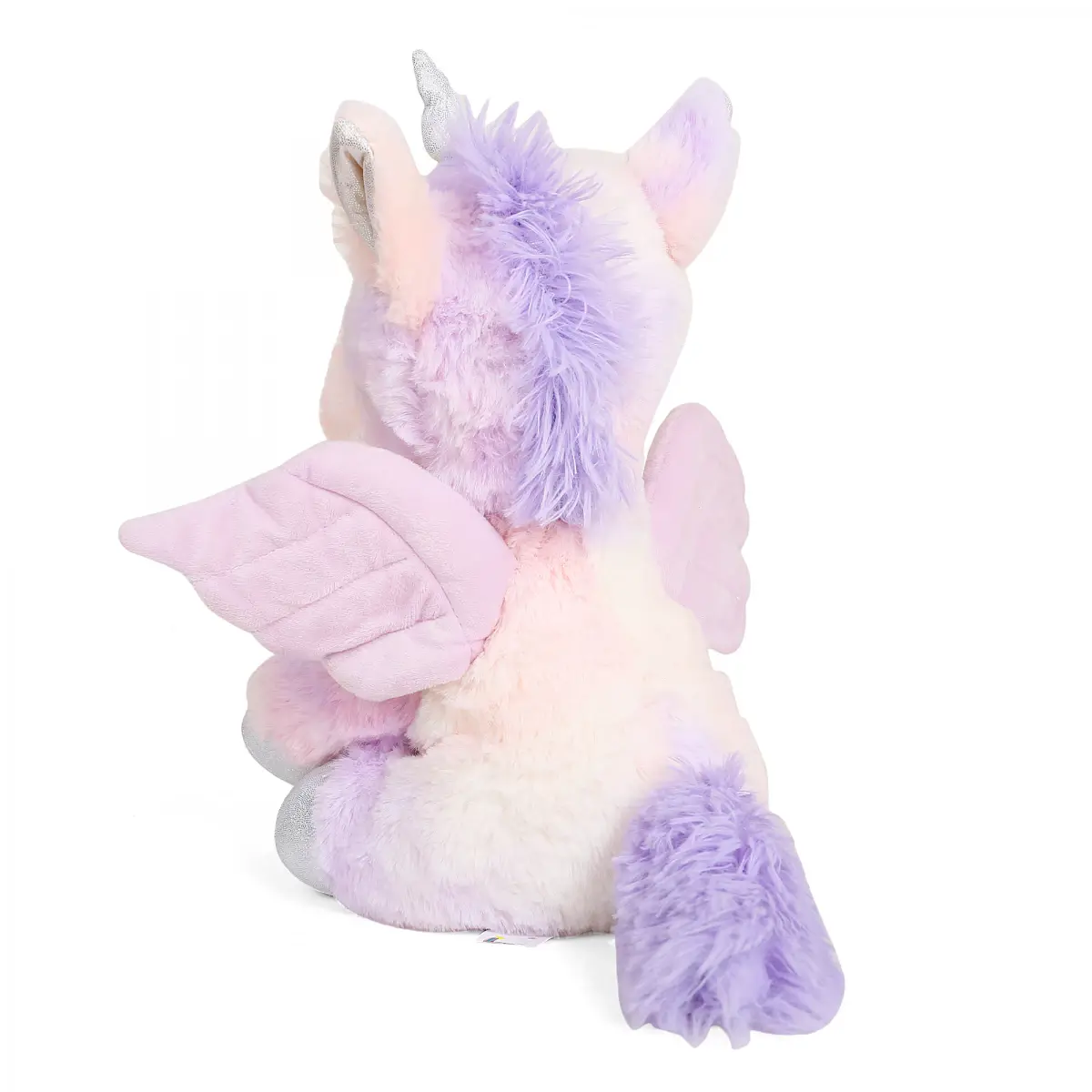 Fuzzbuzz Unicorn Soft Toy with Wings, Purple, 30cm, 3Y+