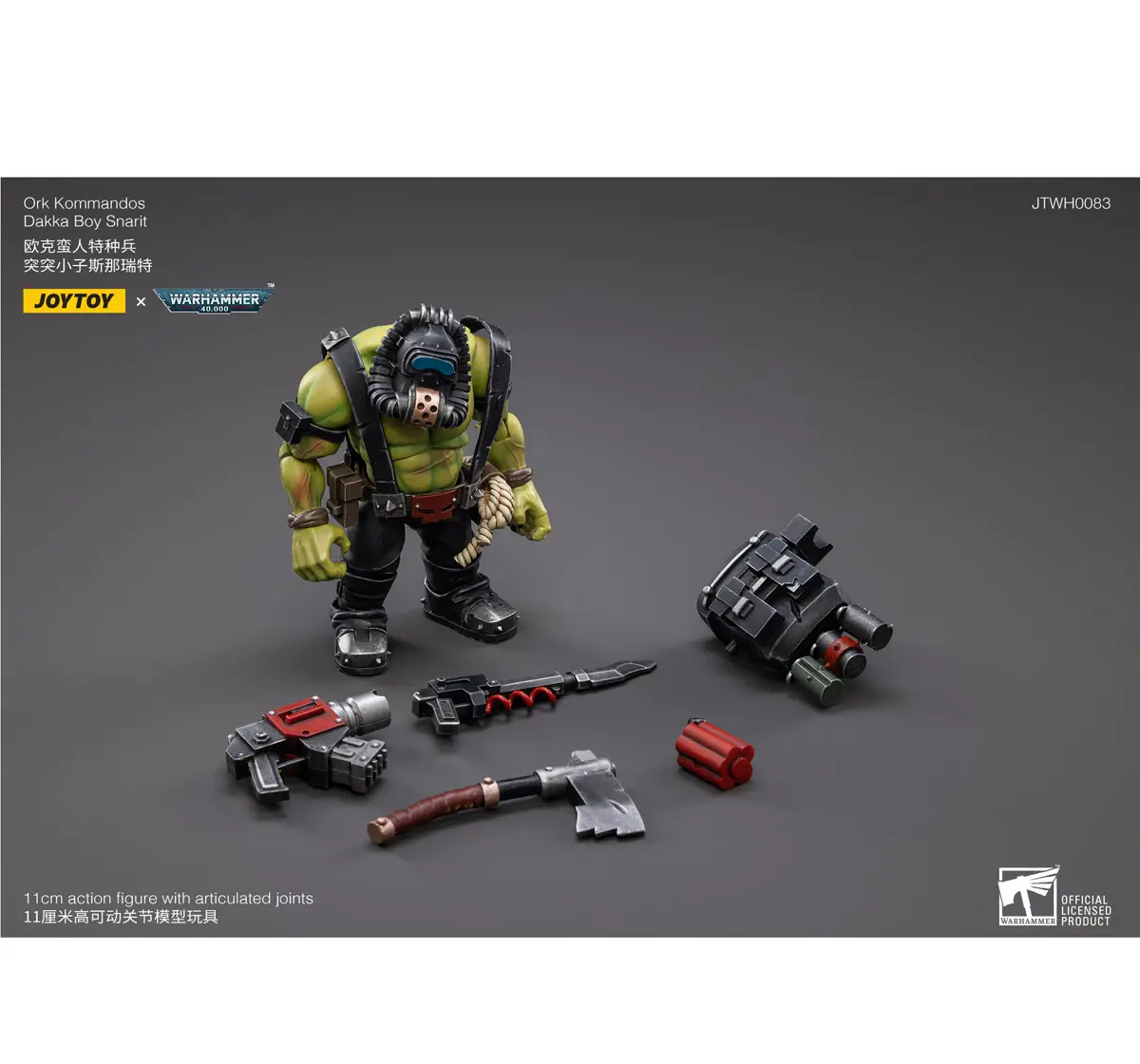 Joytoy 1:18 Scale Ork Kommandos Dakka Boy Snarit, 15Y+