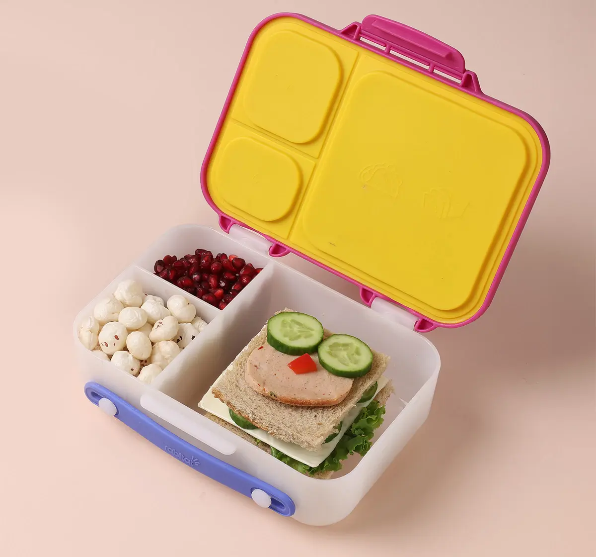 Rabitat Munchbee Divided Lunch Box - Chatter Box, 3Y+