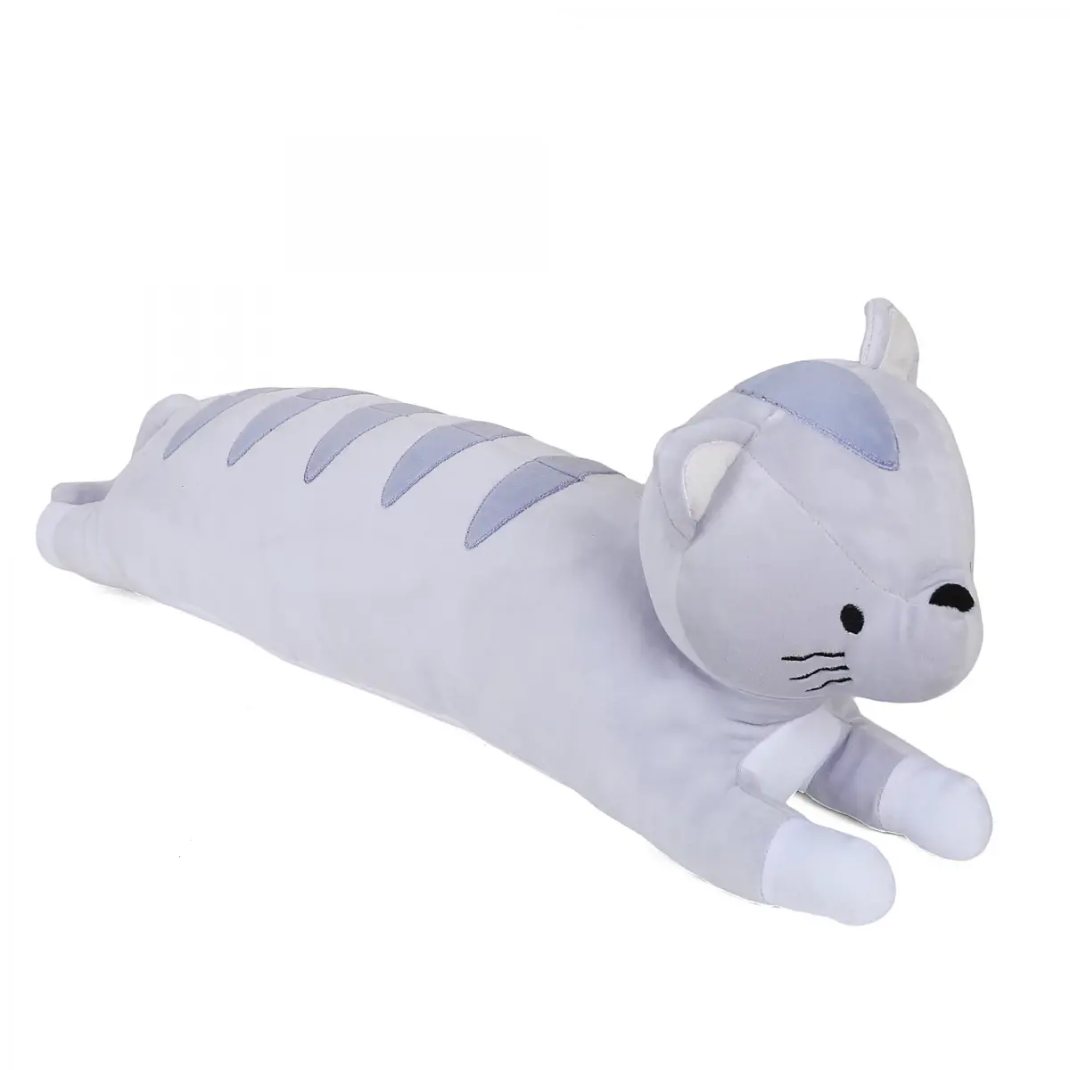 Fuzzbuzz Lying Squishy Cat, Soft Toys for Kids, 3Y+, Multicolour