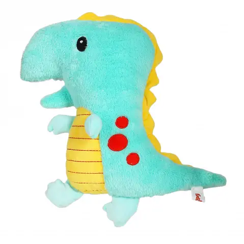 Fuzzbuzz Dino Soft/Plush Cushion Green, 3Y+, 45cm