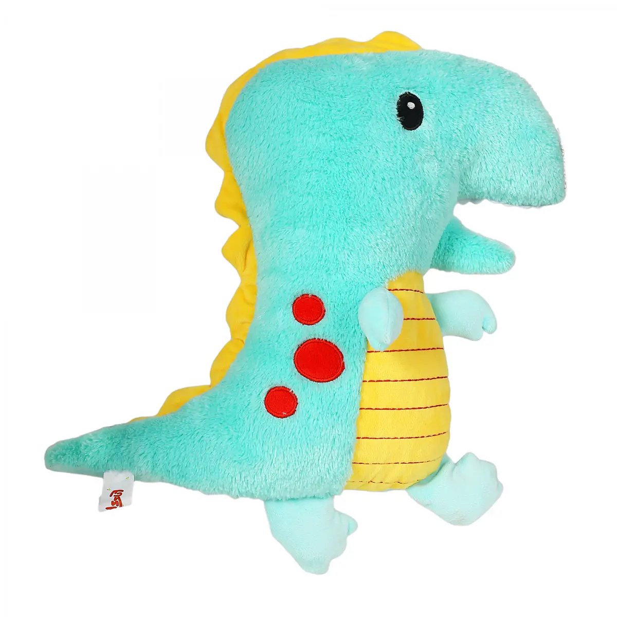 Fuzzbuzz Dino Soft/Plush Cushion Green, 3Y+, 45cm