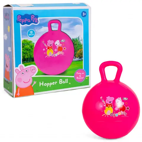 Peppa Pig Hopper Ball, Pink, 3Y+