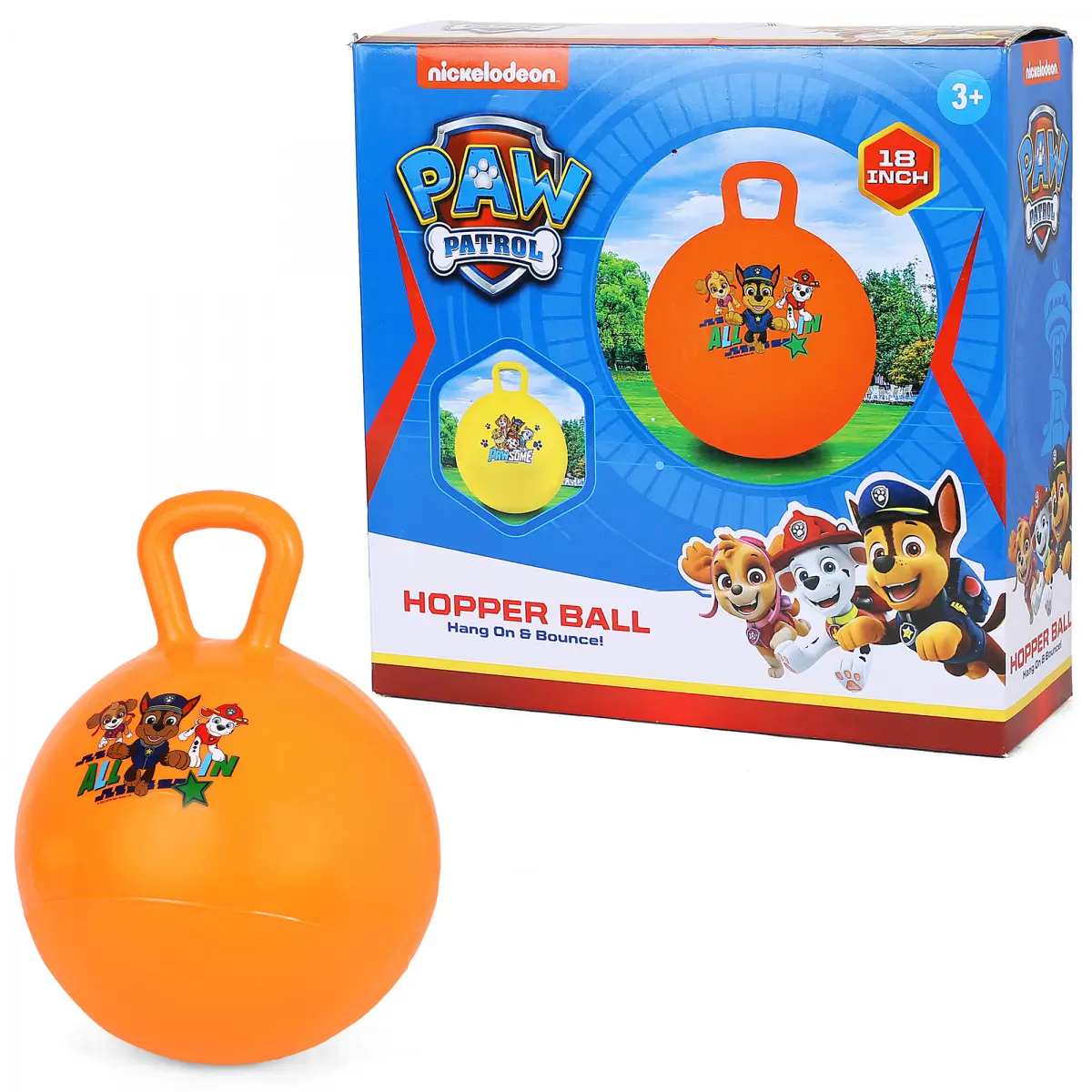 Peppa Pig Hopper Ball, Orange, 3Y+