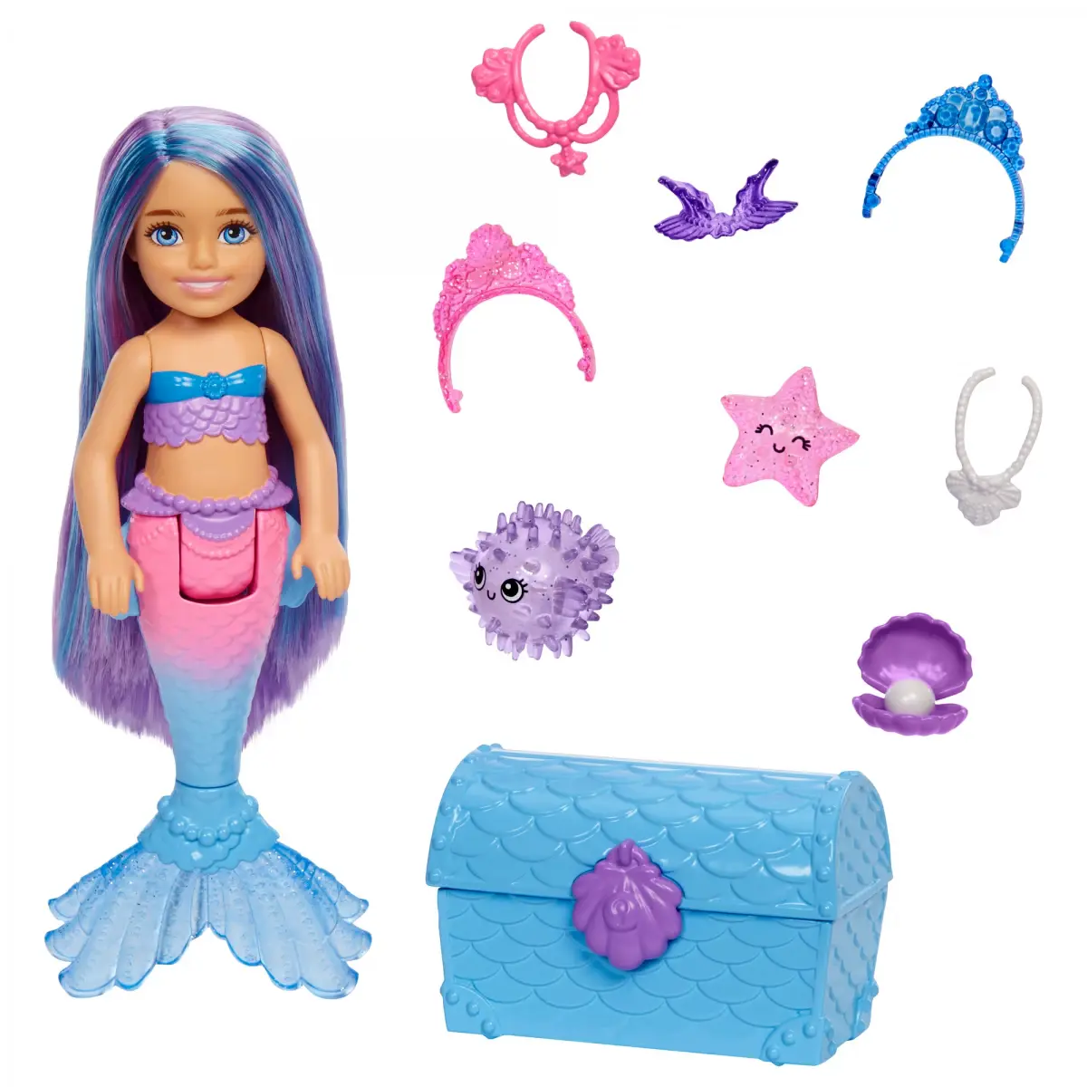 Barbie Mermaid Power Doll, Girls, 3Y+, Multicolour