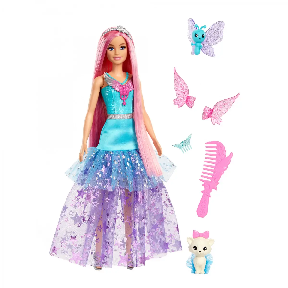 Barbie A Touch Of Magic Doll, 3Y+, Multicolour