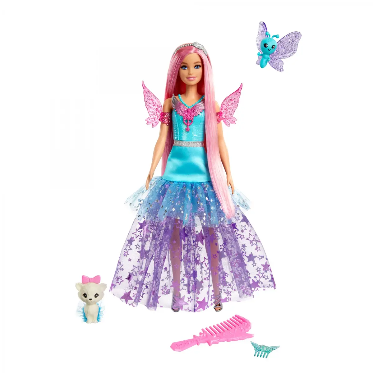 Barbie A Touch Of Magic Doll, 3Y+, Multicolour