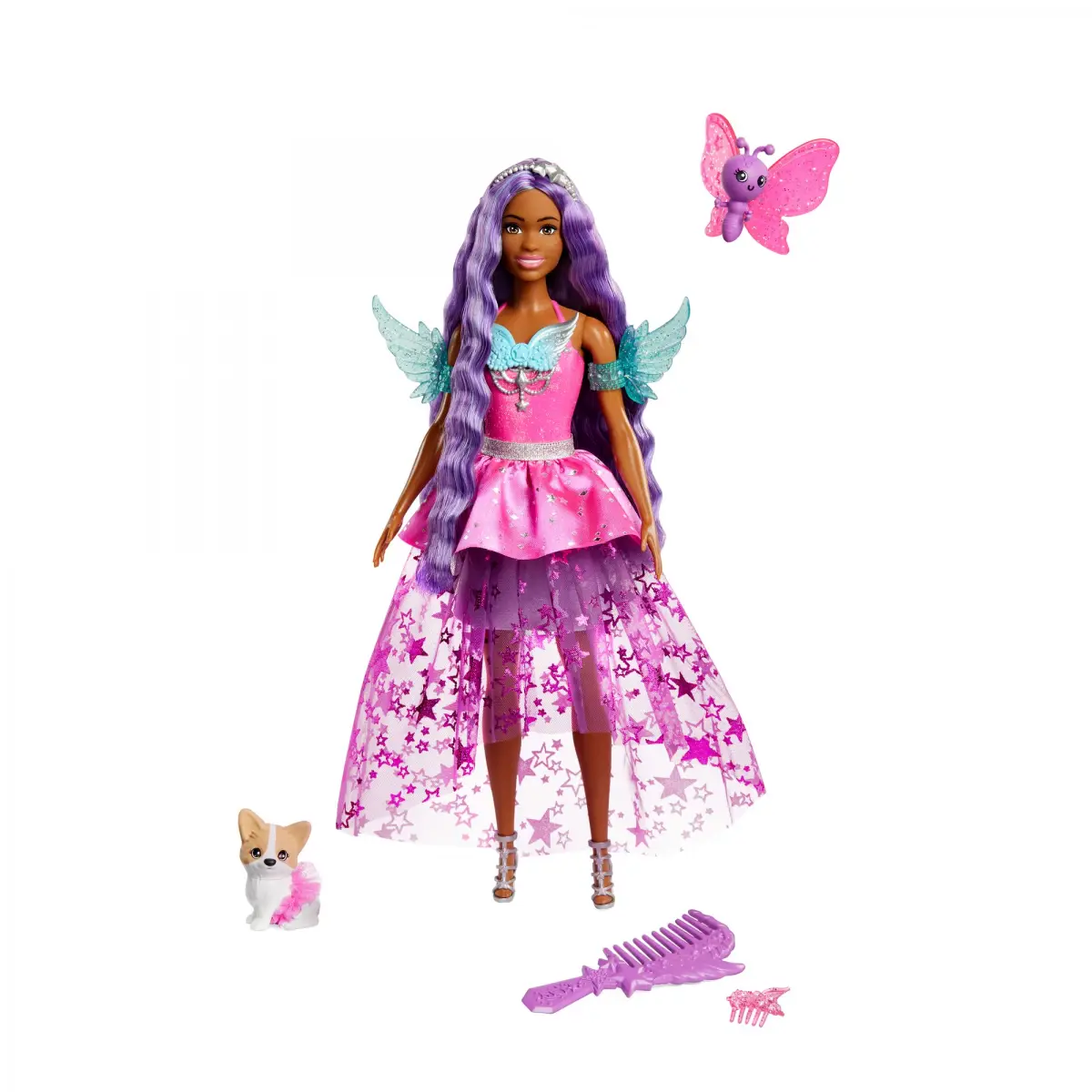 Barbie A Touch Of Magic Doll, 3Y+, Multicolour