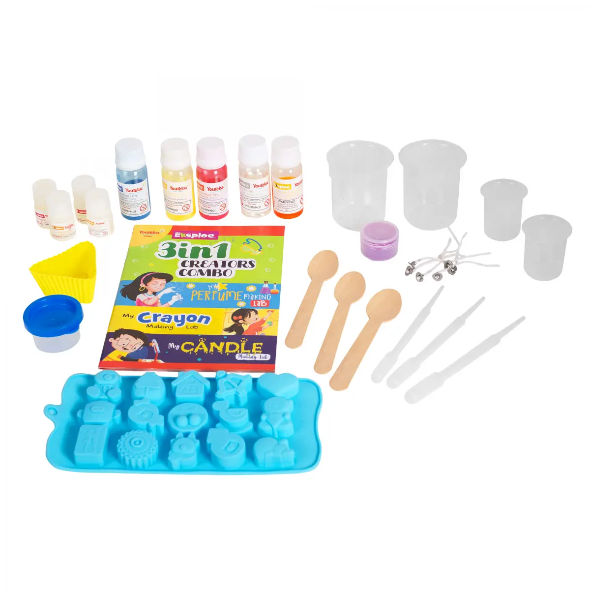 Youreka Eksploe 3in1 Creaters Combo for Kids, 8Y+, Multicolour