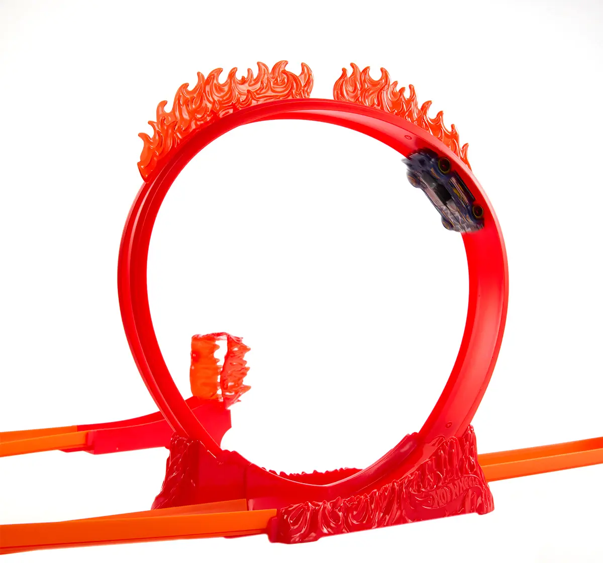 Hot Wheels Track Builder Fire Stunt Pack, 4Y+