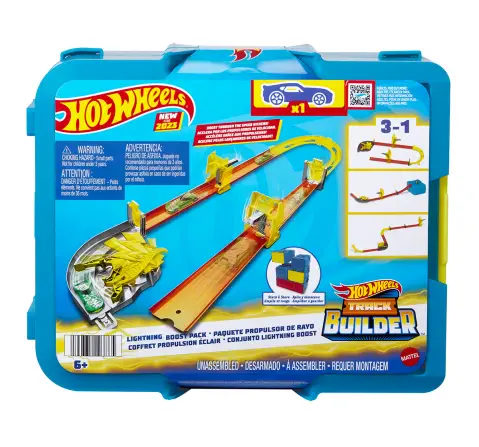 Hot Wheels Track Builder Deluxe Builder Box 19.99 Track Pack Assorted, 4Y+, Multicolour