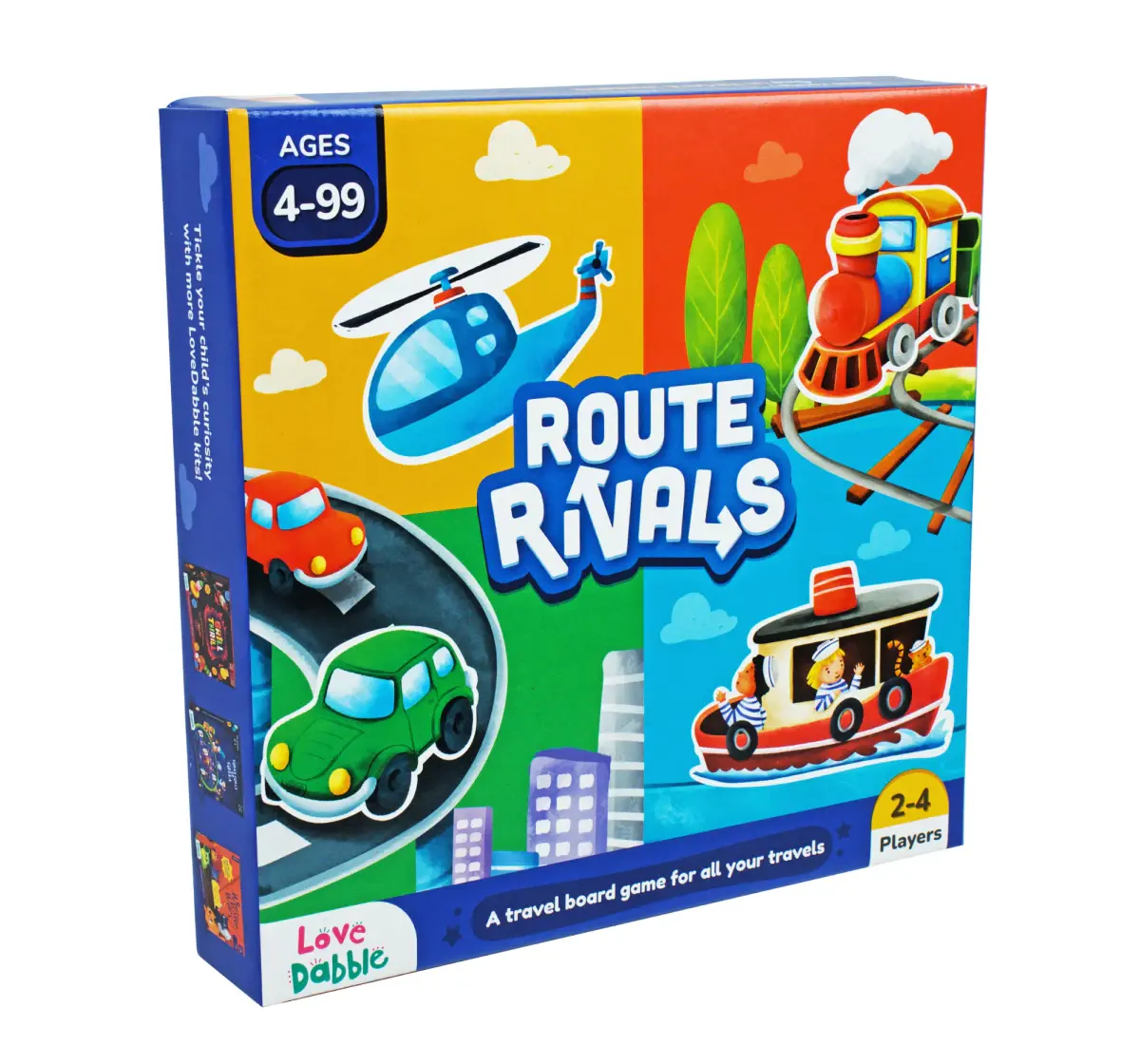 Bloomingo Route Rivals Board Game, 4Y+