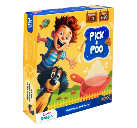 Bloomingo Pick A Poo Board Game, 4Y+