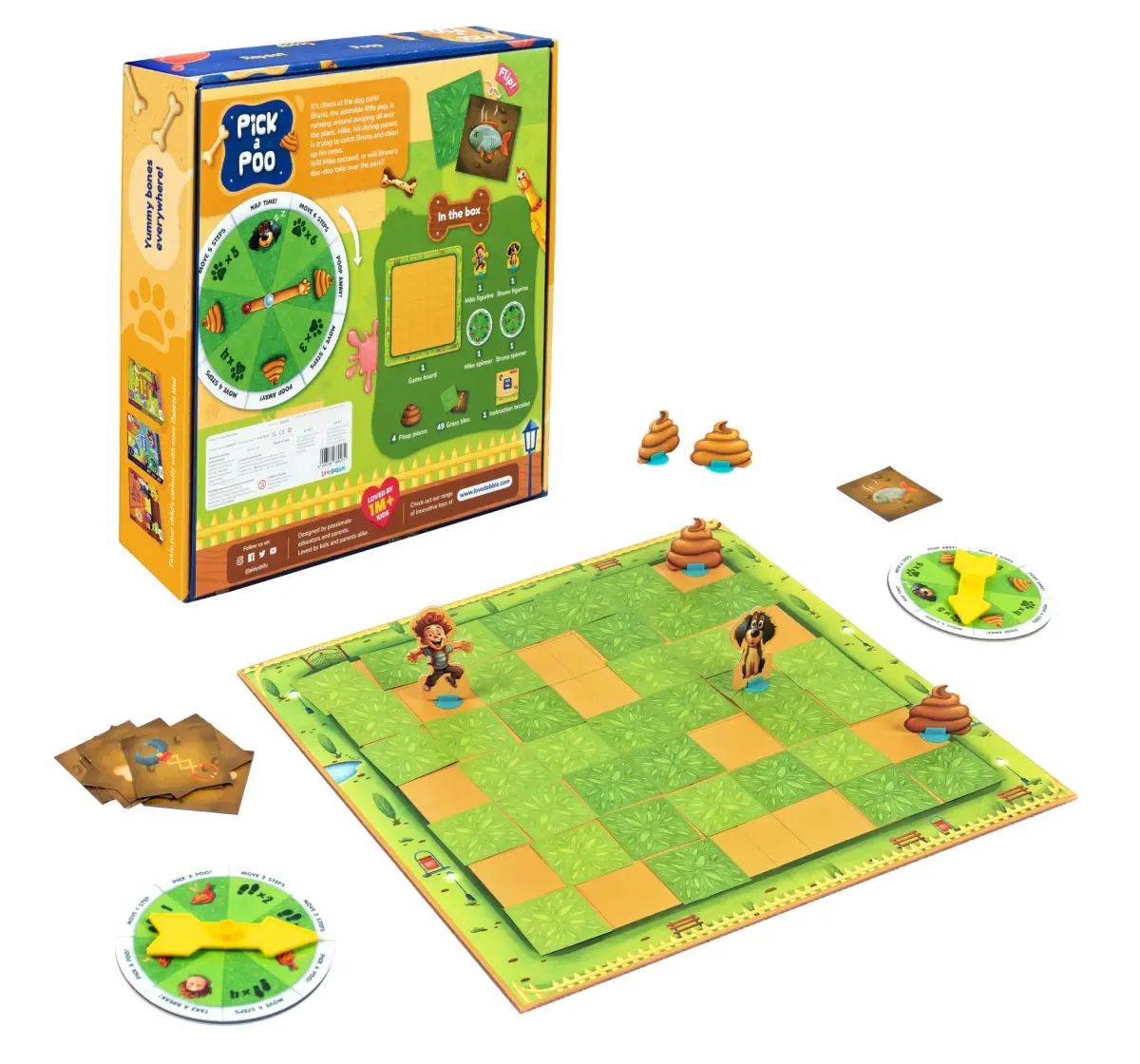 Bloomingo Pick A Poo Board Game, 4Y+