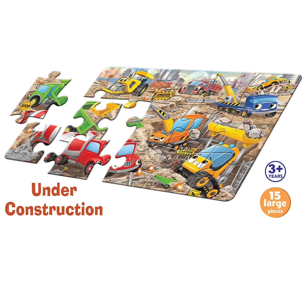 Buy Frank Under Construction 15 Pieces Floor Puzzles, 3Y+ Online ...