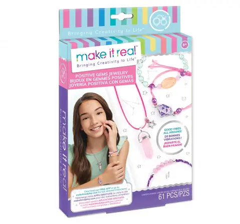 Make It Real Positive Gems Jewelry Multicolour, 8Y+