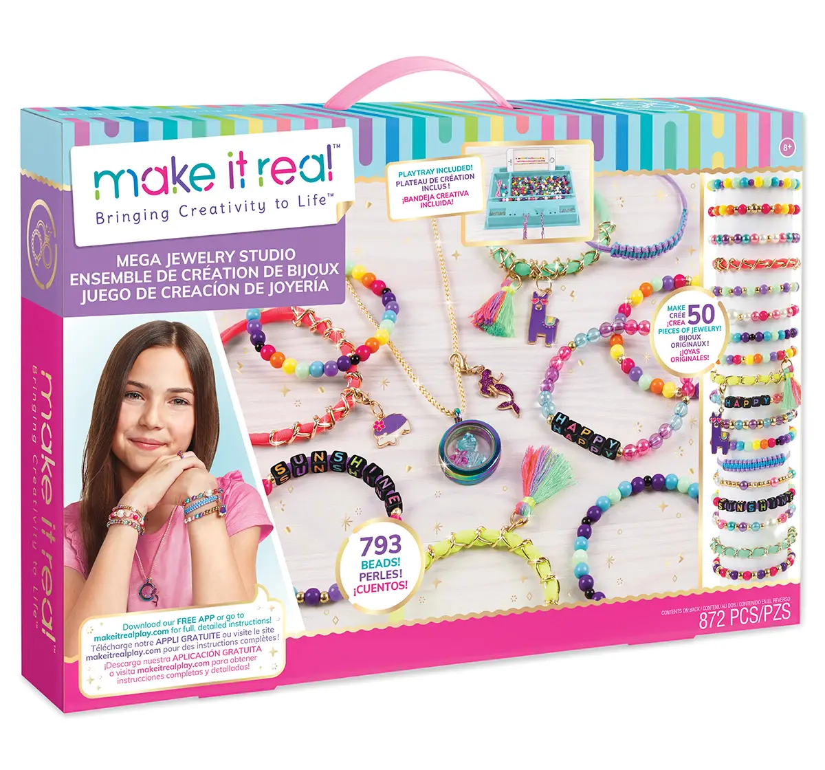 Make It Real Mega Jewelry Studio Multicolour, 8Y+