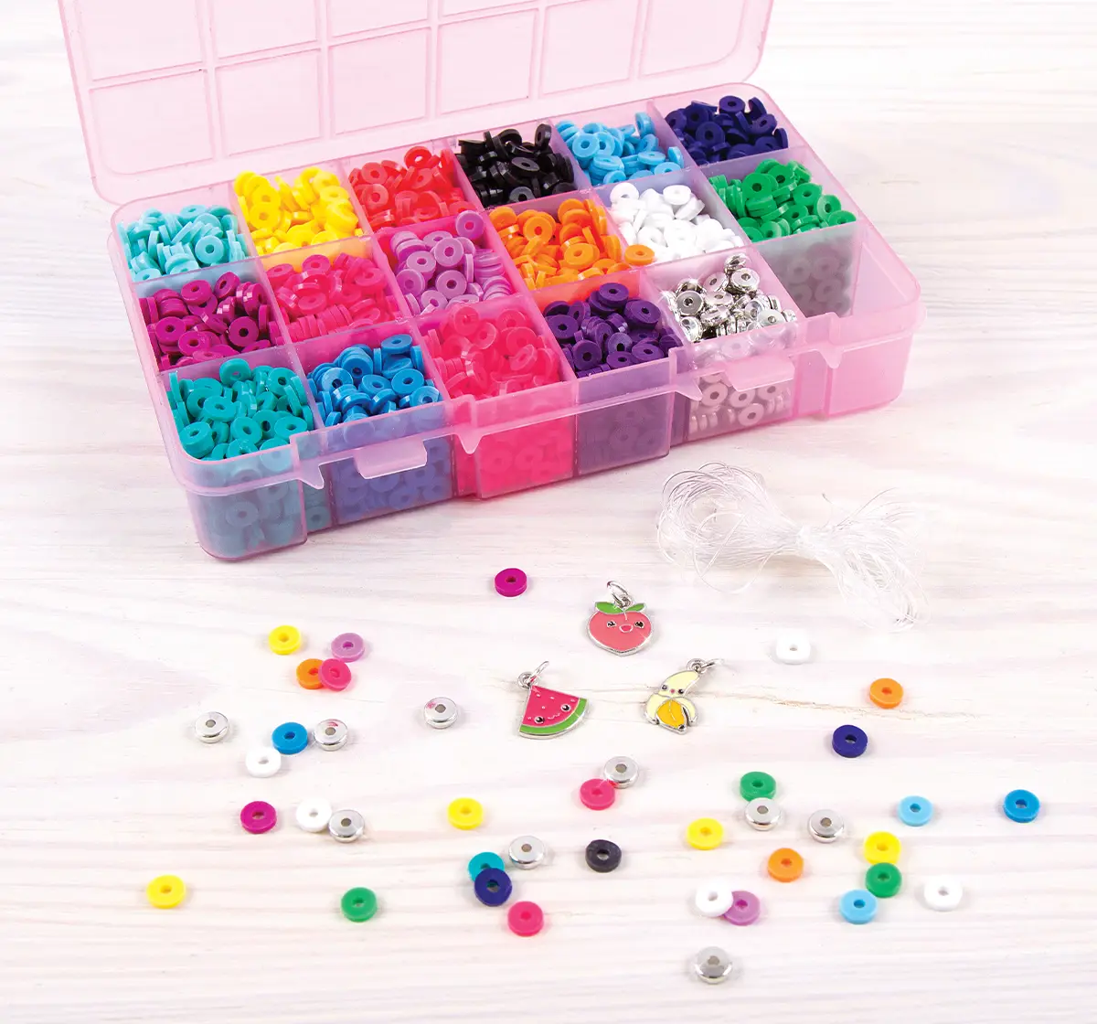 Make It Real Heishi Bead Kit Multicolour, 8Y+