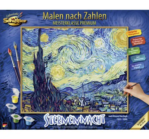 Schipper MNZ The Starry Night Multicolour, 14+