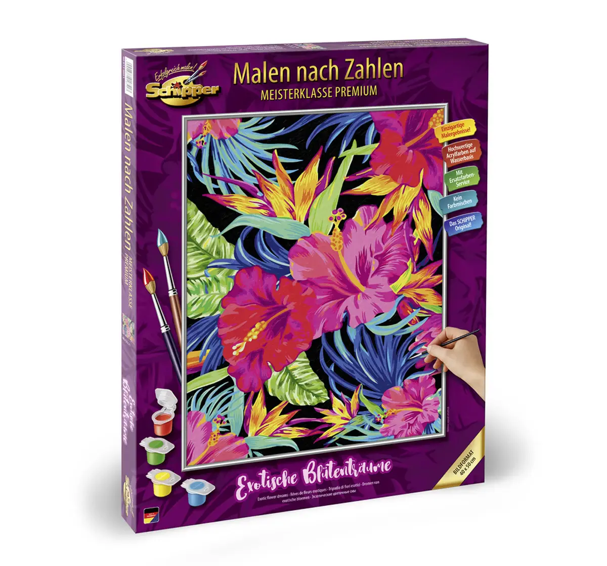 Schipper MNZ Exotic Flower Dreams Multicolour, 14+