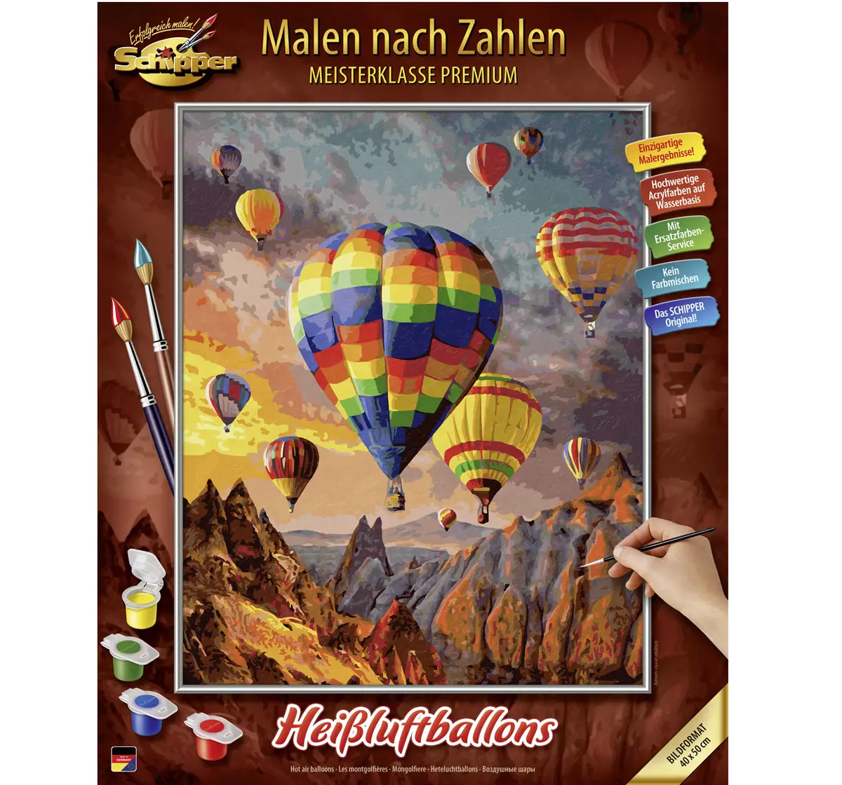 Schipper MNZ Hot Air Balloons Multicolour, 14+