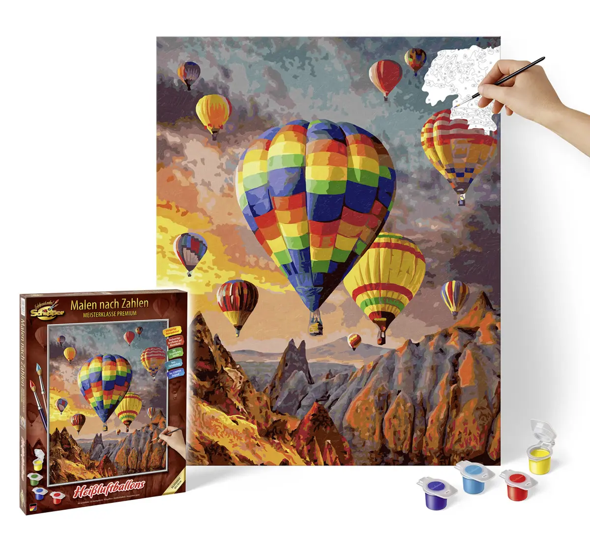 Schipper MNZ Hot Air Balloons Multicolour, 14+