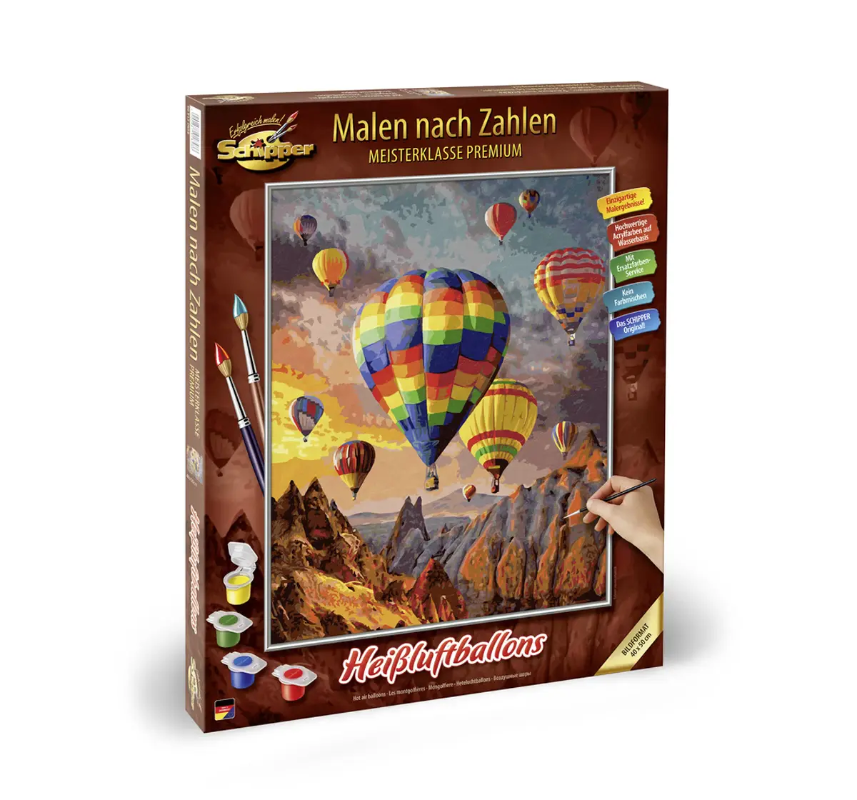 Schipper MNZ Hot Air Balloons Multicolour, 14+