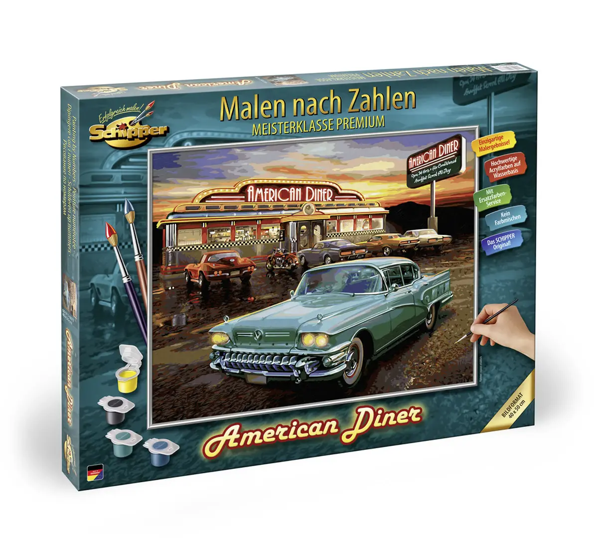 Schipper MNZ American Diner Multicolour, 14+