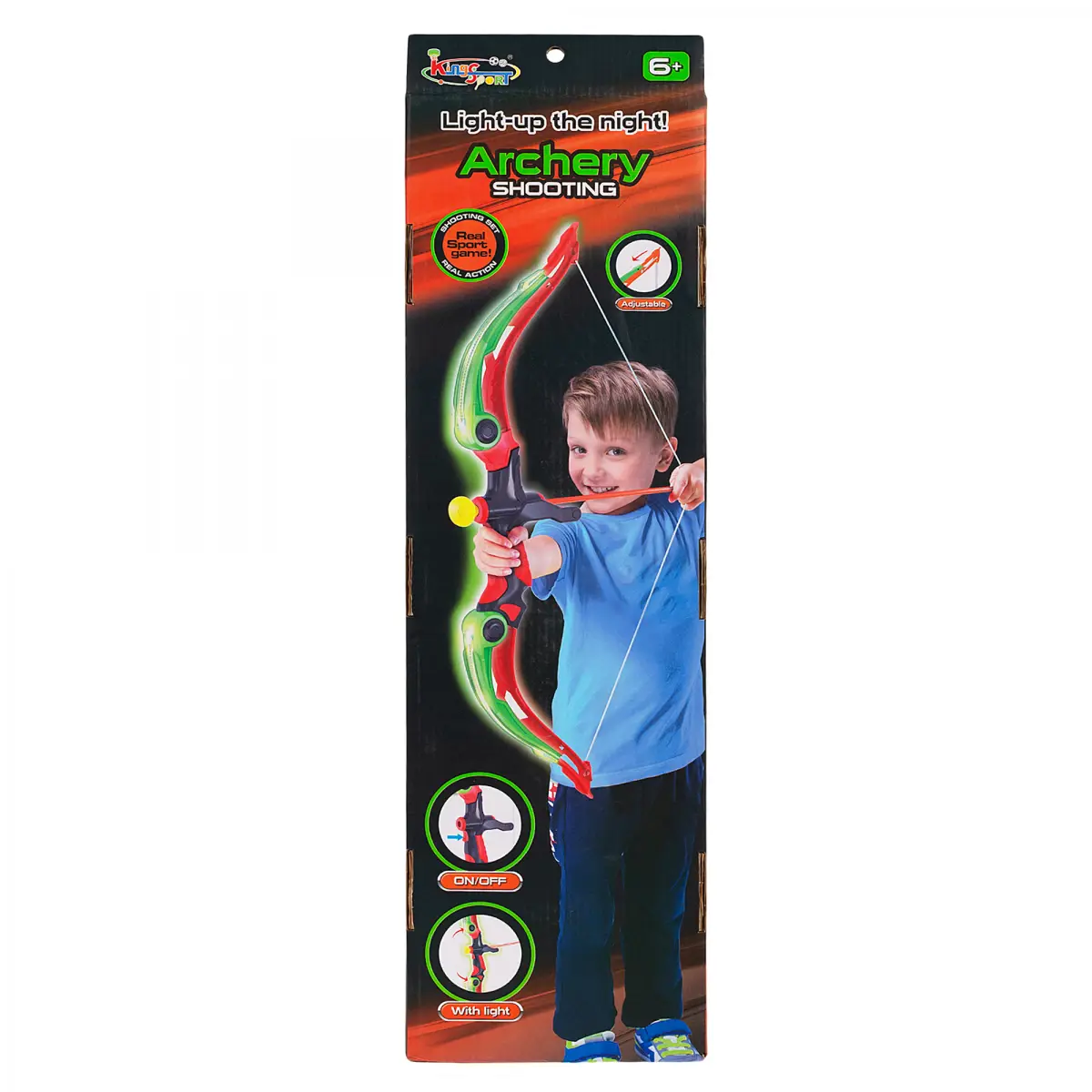 Kings Sport Archery Shooting Set for Kids, 3Y+, Multicolour