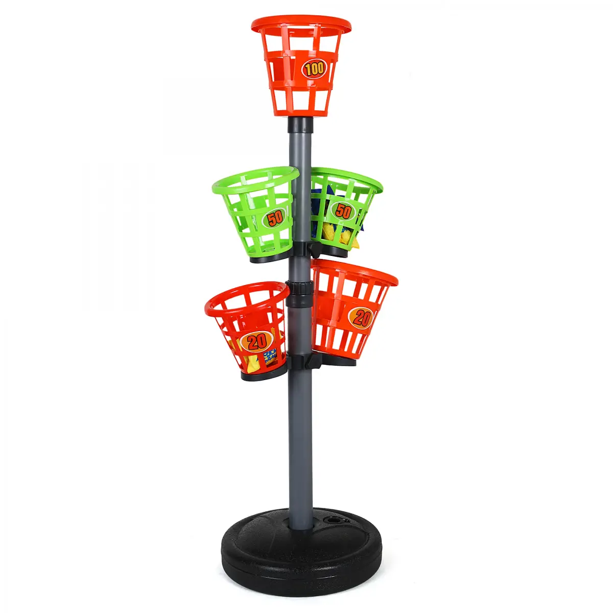 King Sport Bag Toss Tree Game for Kids, 1-3 Players, 3Y+, Multicolours