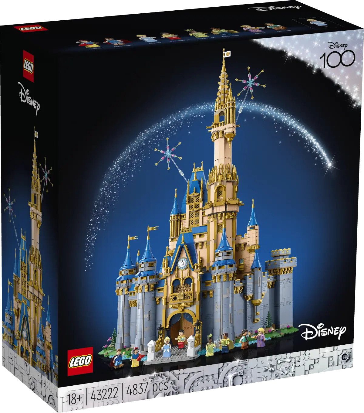 LEGO Disney specials Disney Castle set 43222 (4837 Pieces), 18Y+, Multicolour