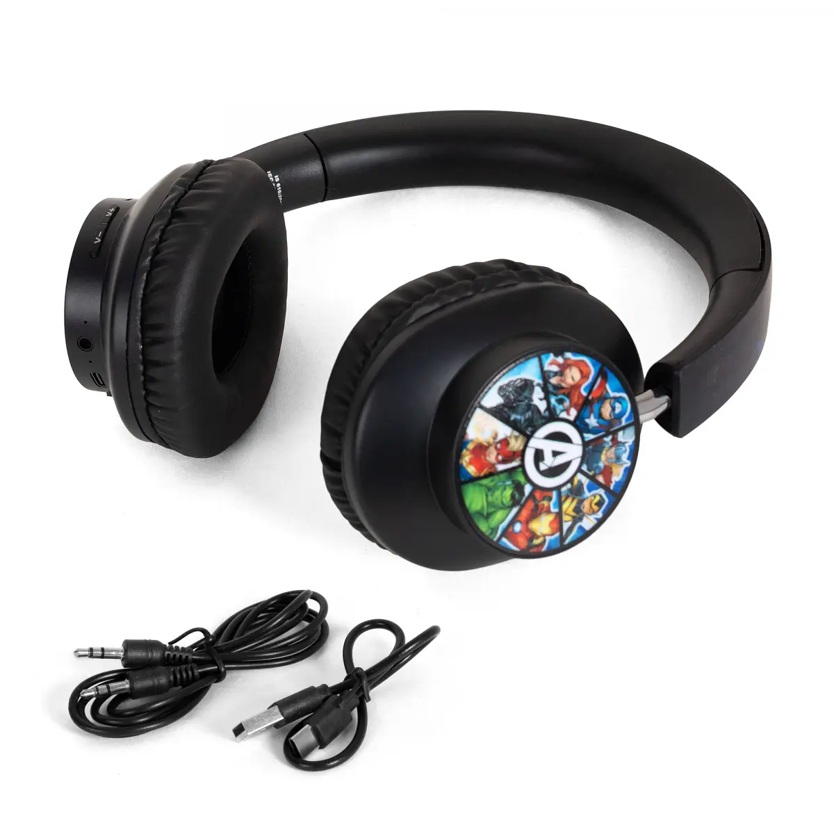 Macmerise Marvel Avengers Decibel Headphones, 5Y+, Multicolour