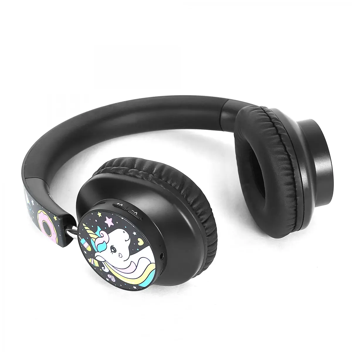 Macmerise Cute Unicorn Decibel Bluetooth Headphones, 7Y+, Blue