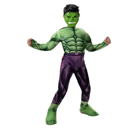 Rubies Hulk Deluxe Large Costume, 3Y+